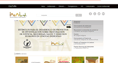 Desktop Screenshot of kiliwa.inali.gob.mx